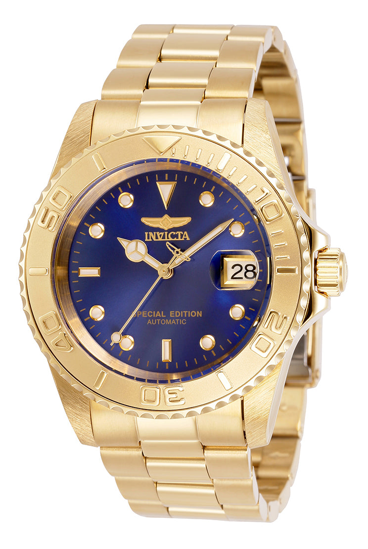 Invicta Pro Diver Automatic Men's Watch - 42mm, Gold