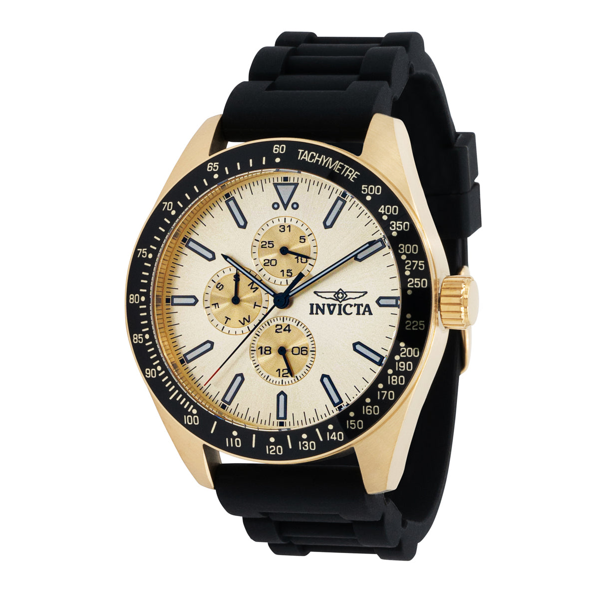 Invicta Aviator Men's Watch - 45mm, Black