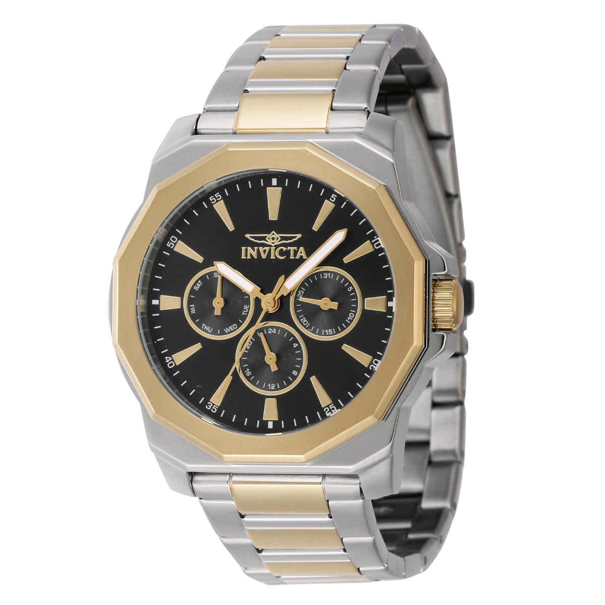 Invicta Speedway Multifunction Men's Watch - 42mm, Gold, Steel