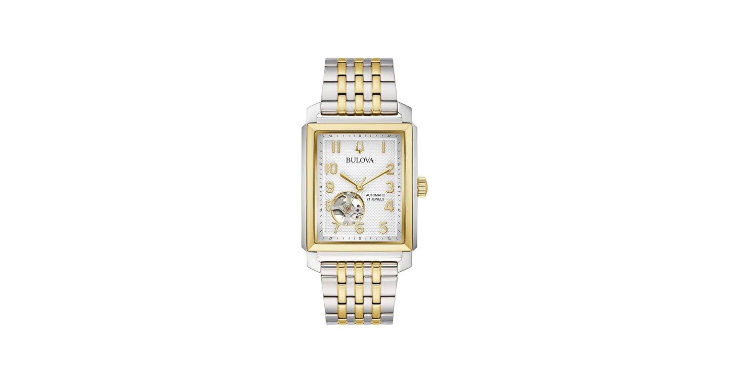 Bulova Sutton Automatic Silver Dial Men's Watch