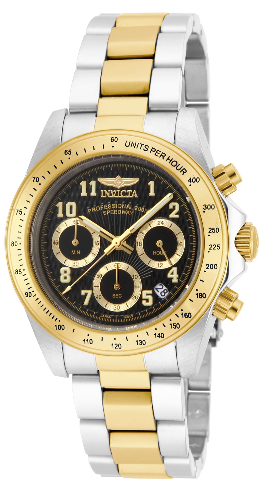 Invicta Speedway Men's Watch - 39.5mm, Steel, Gold