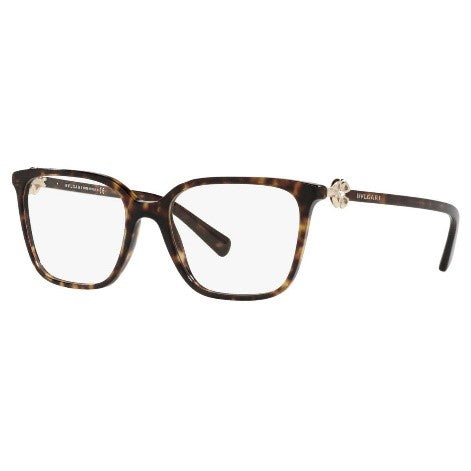 Bulgari Women's Brown Rectangular Opticals