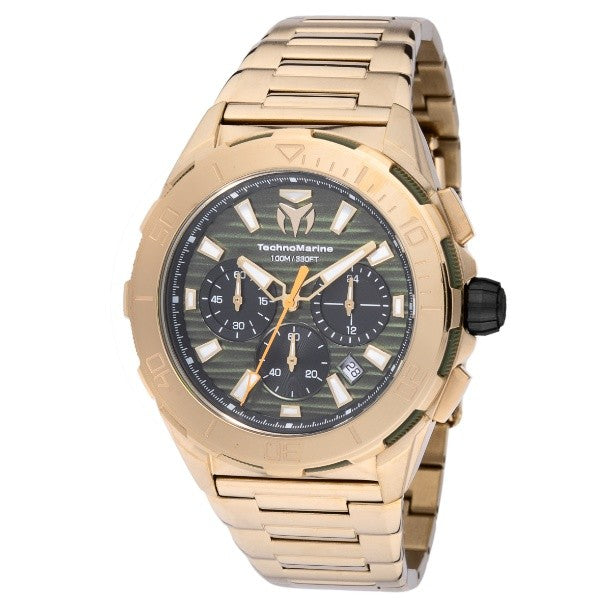 TechnoMarine Seven Seas Men's Watch - 44mm, Gold