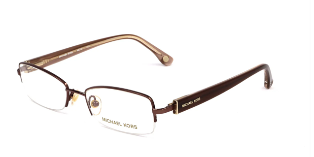 Michael Kors Women's Brown Rectangular Opticals