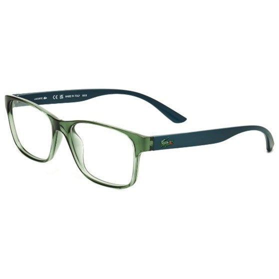 Lacoste Unisex Green Rectangular Opticals
