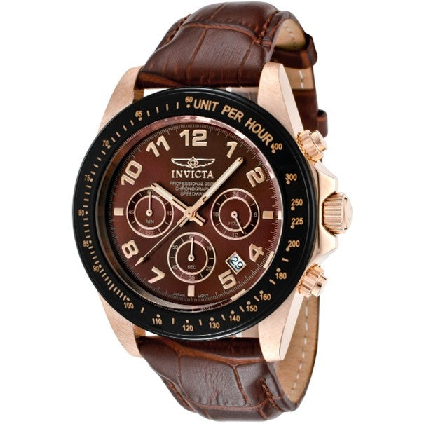 Invicta Speedway Men's Watch - 43mm, Brown