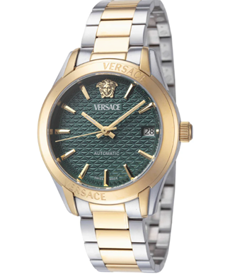 Versace Greca Automatic Green Dial Women's Watch