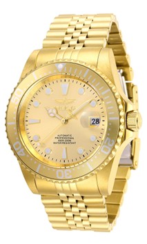 Invicta Pro Diver Automatic Men's Watch - 42mm, Gold
