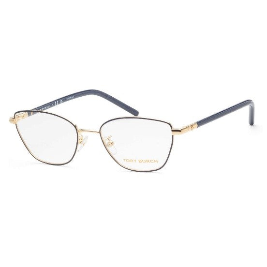 Tory Burch Women's Gold Geometric Opticals