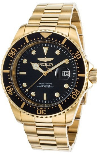 Invicta Pro Diver Men's Watch - 43mm, Gold