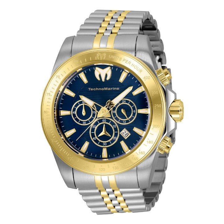 TechnoMarine Manta Grand Men's Watch - 47mm, Steel, Gold