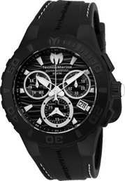 TechnoMarine Cruise Medusa Swiss Ronda Z60 Caliber Men's Watch - 44mm, Black