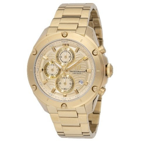 TechnoMarine Oceanico Men's Watch - 44mm, Gold