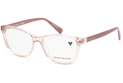 Longchamp Fashion Women's Pink Rectangular Opticals