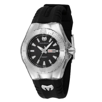 TechnoMarine Cruise Monogram Women's Watch - 36.5mm, Black