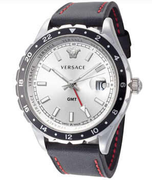 Versace Hellenyium Quartz Silver Dial Men's Watch