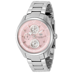 TechnoMarine Ocean Quantum Quartz Pink Dial Women's Watch 36mm