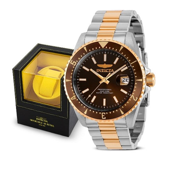 Invicta Pro Diver Automatic Men's Watch Bundle - 44mm