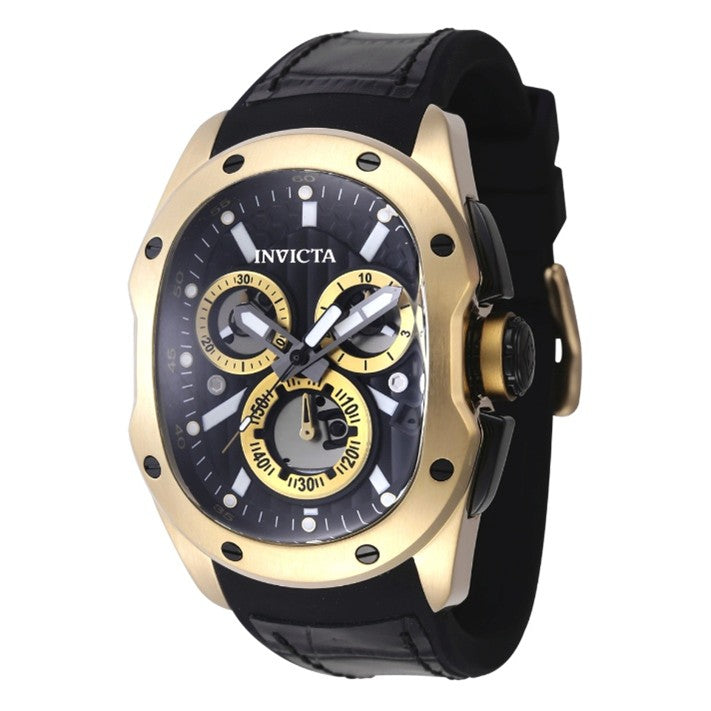 Invicta Lupah Revolution 2.0 Swiss ETA G10.212 Caliber Men's Watch - 41.5mm, Black
