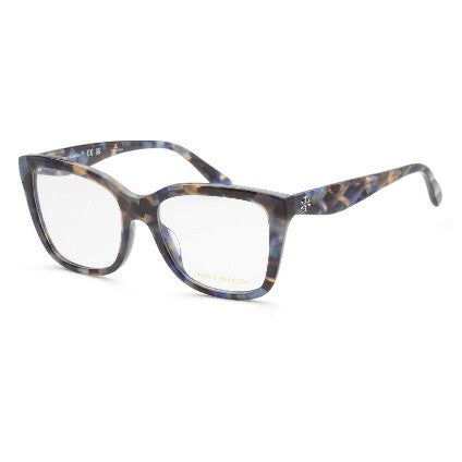 Tory Burch Women's Blue Square Opticals