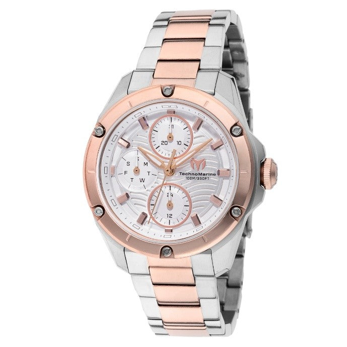 TechnoMarine Oceanico Women's Watch - 36mm, Rose Gold, Steel