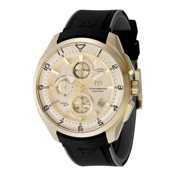 TechnoMarine Ocean Quantum Sport Men's Watch - 44mm, Grey, Black
