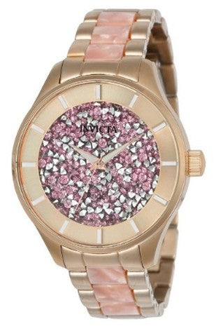 Invicta Angel Women's Watch - 40mm, Rose Gold, Pink