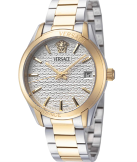 Versace Greca Automatic Silver Dial Women's Watch