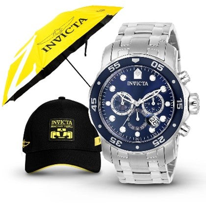 Invicta Pro Diver Men's Watch Bundle - 48mm