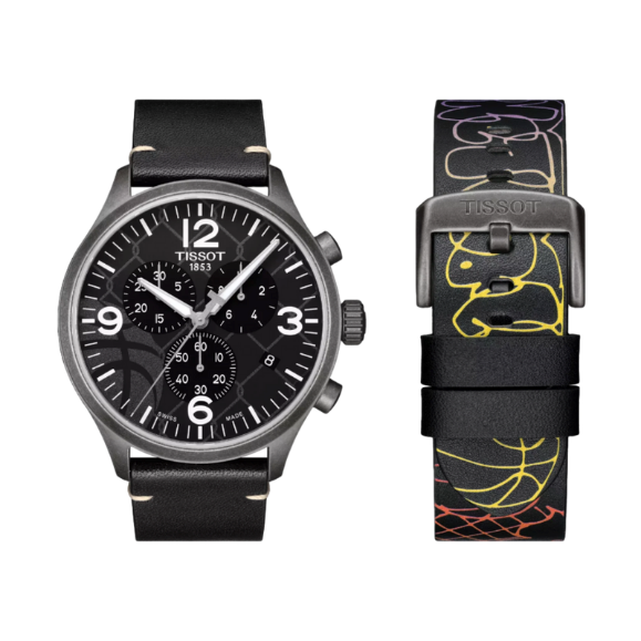 Tissot XL 3X3 Street Basketball Chronograph Anthracite Dial Men's Watch