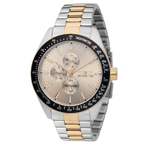 Invicta Aviator Storm Men's Watch - 45mm, Gold, Steel