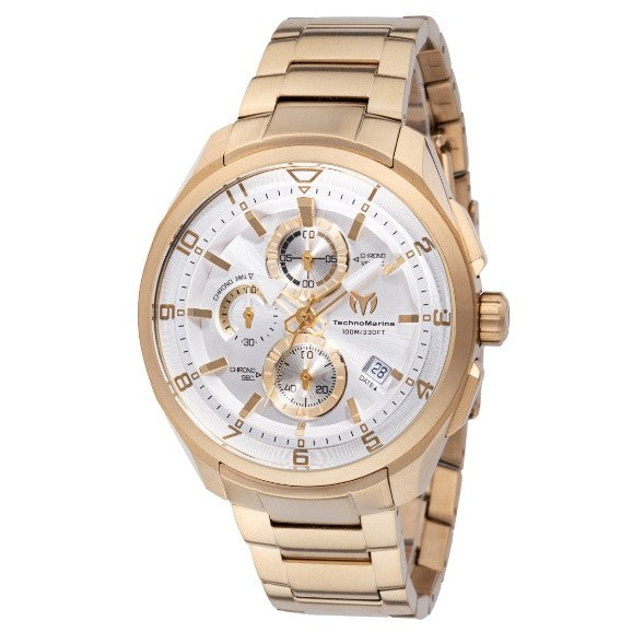 TechnoMarine Ocean Quantum Men's Watch - 44mm, Gold