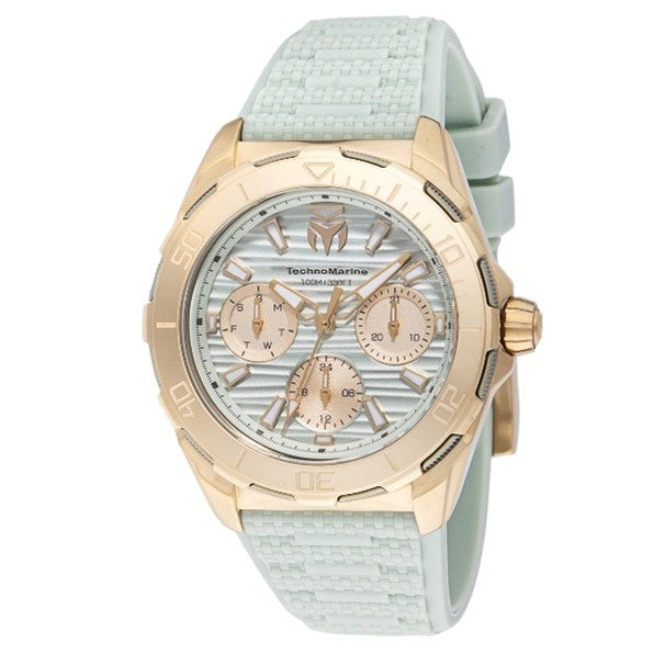 TechnoMarine Seven Seas Quartz Light Green Dial Women's Watch 36mm