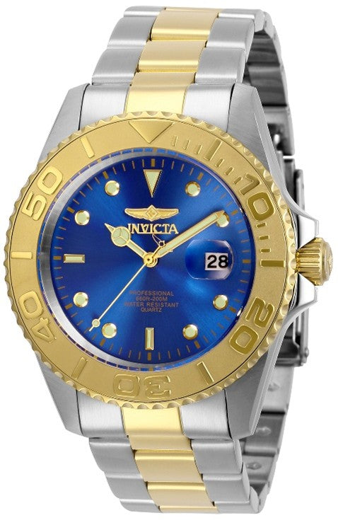 Invicta Pro Diver Men's Watch - 43mm. Steel. Gold