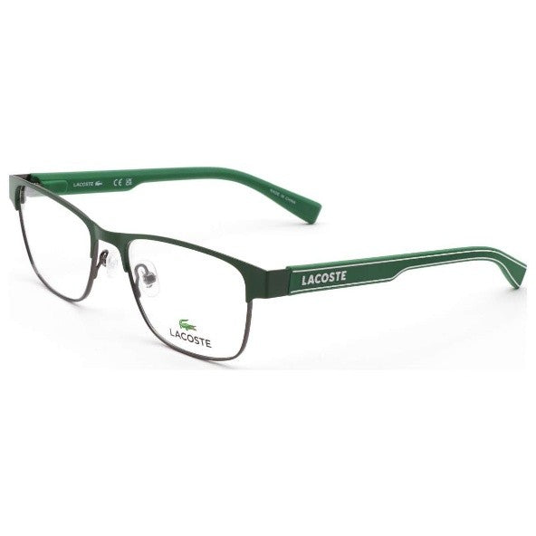 Lacoste Unisex Green Rectangular Opticals