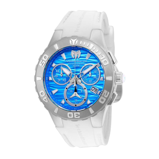 TechnoMarine Cruise Medusa Swiss Ronda Z60 Caliber Men's Watch - 44mm, White