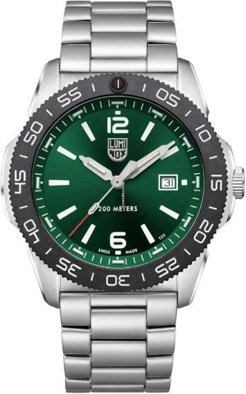 Luminox Pacific Diver Quartz White and Green Men's Watch