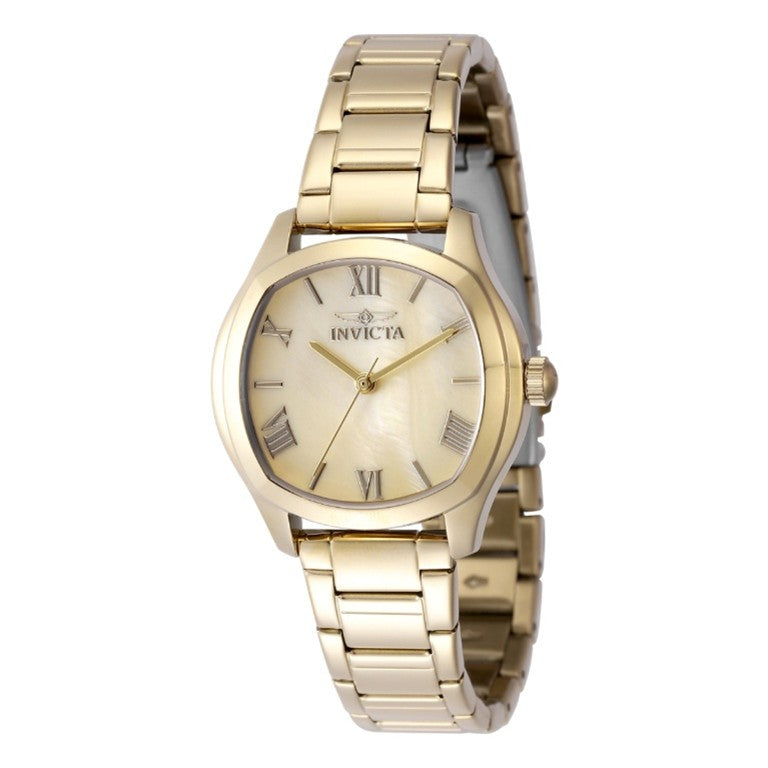 Invicta Wildflower Women's Watch w/ Mother of Pearl Dial - 32.5mm, Gold