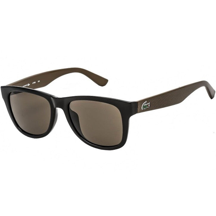 Lacoste Brown Square Unisex Sunglasses
