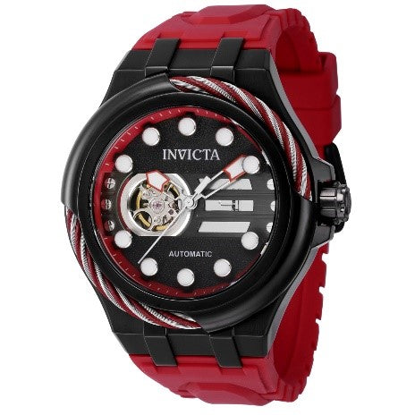 Invicta Bolt Automatic Men's Watch - 48mm, Red