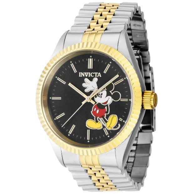 Invicta Disney Limited Edition Mickey Mouse Unisex Watch - 43mm, Steel, Gold