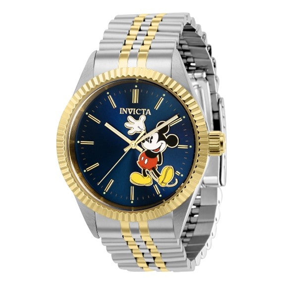Invicta Disney Limited Edition Mickey Mouse Unisex Watch - 43mm, Steel, Gold
