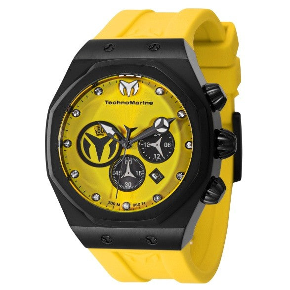 TechnoMarine Reef Sun Men's Watch - 45mm, Yellow