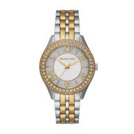Michael Kors Harlowe Quartz Crystal Silver Dial Ladies Watch