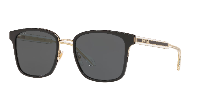Gucci Grey Square Men's Sunglasses