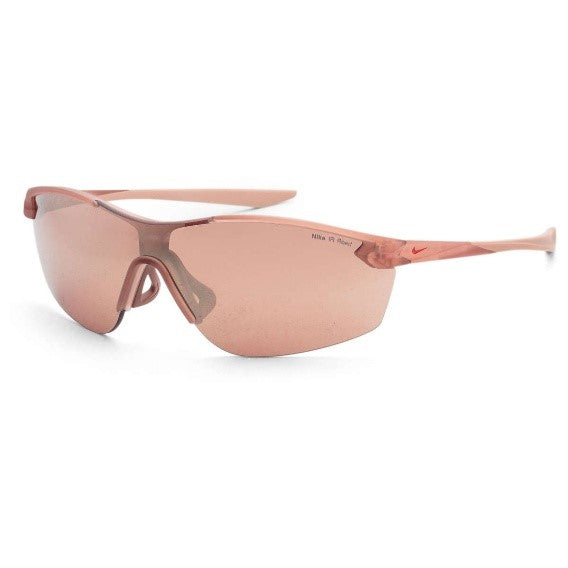 Nike Women's Rose Gold Rectangular Sunglasses