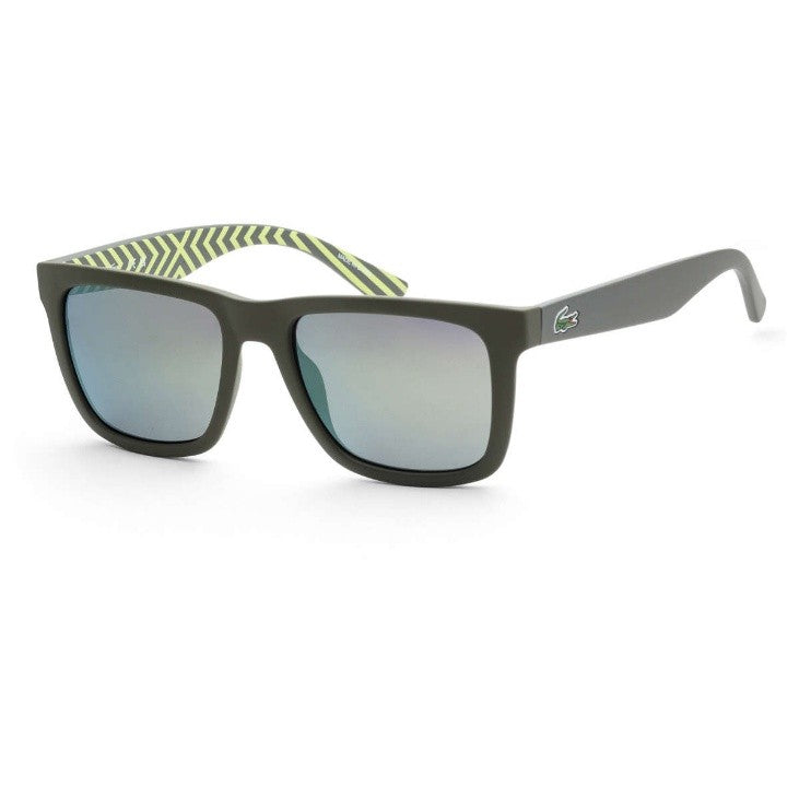 Lacoste Men's Green Rectangular Sunglasses