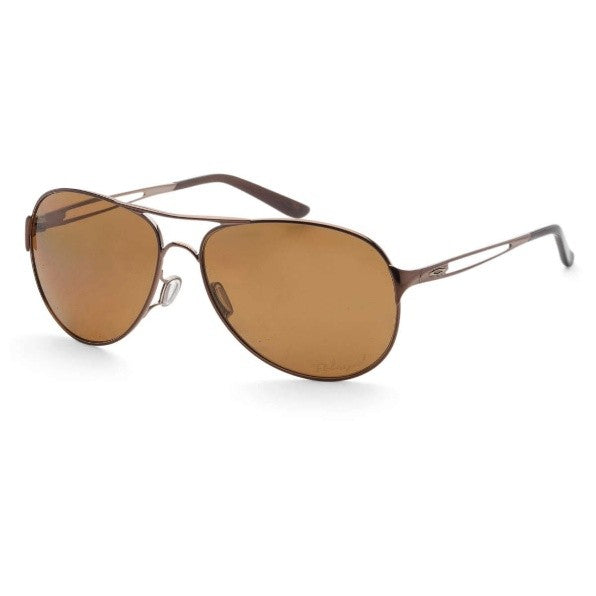 Oakley Caveat Women's Brown Aviator Polarized Sunglasses