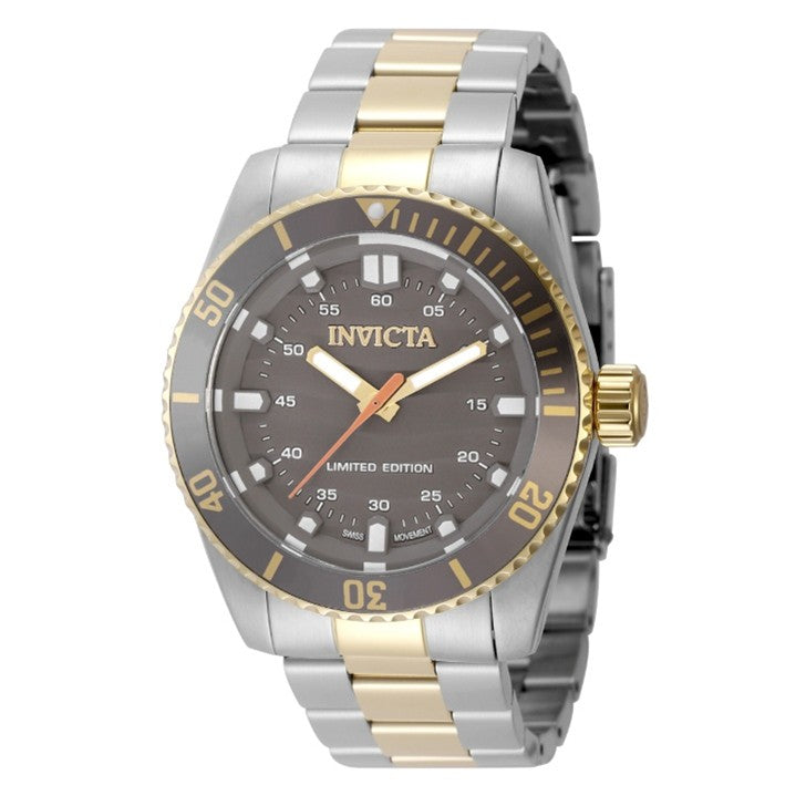 Invicta Pro Diver Swiss Limited Edition Men's Watch - 42mm, Gold, Steel