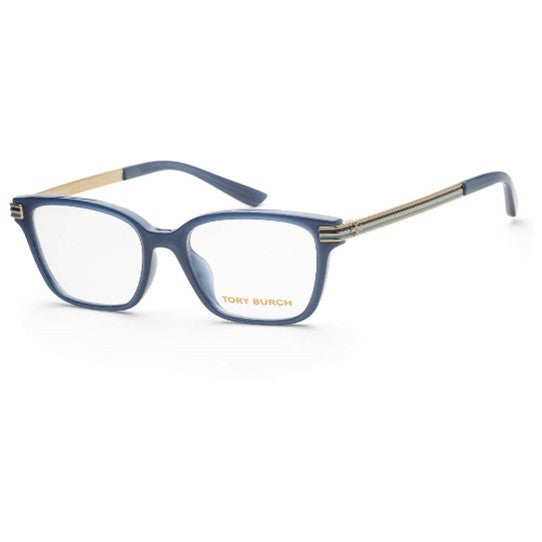 Tory Burch Women's Blue Square Opticals